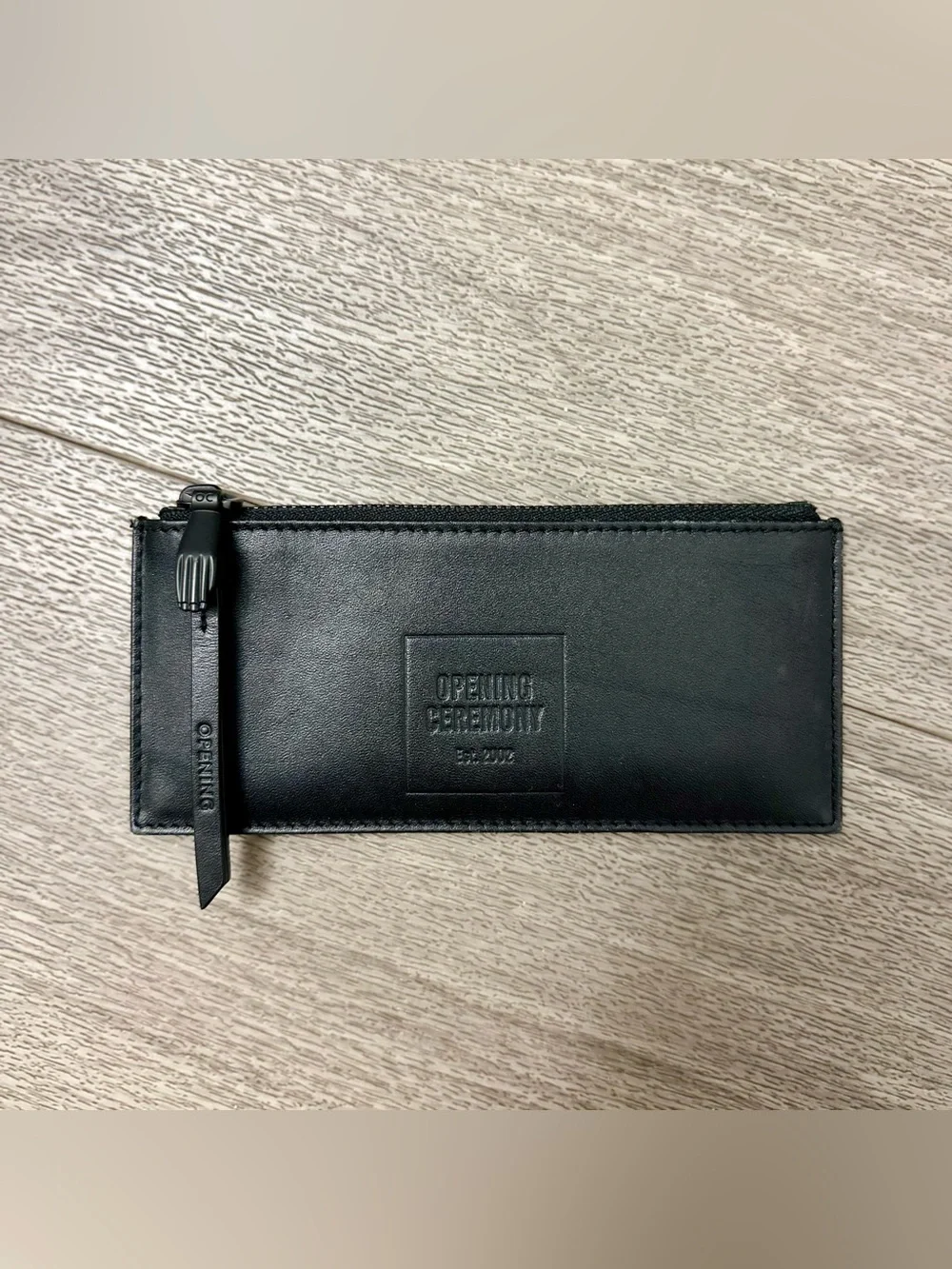 Opening Ceremony Misha Shiny Calfskin Leather Wallet Hand Clasp Coin Pouch⁠